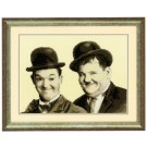 borduurpakket laurel&hardy